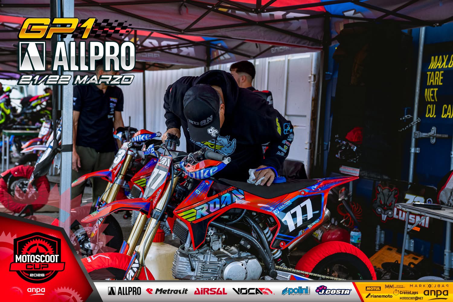 Carpa equipo ROAN RACING